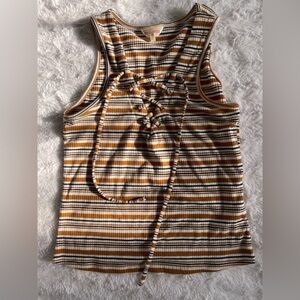 Stella Tweed Stripe Tank Top